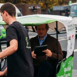 Web Summit 2015 pedicab