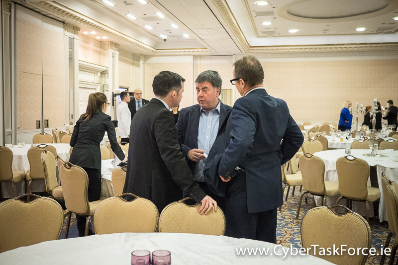 Networking & discussing business after the event