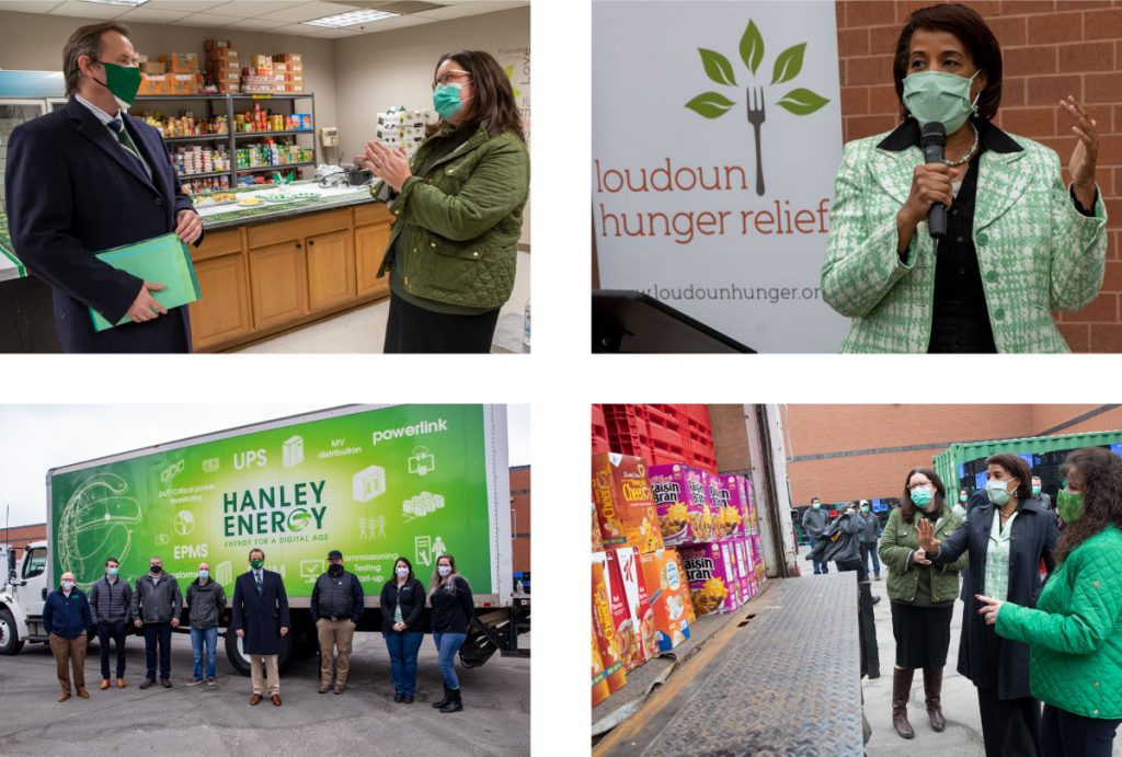 Food drive in Loudoun County - selection of photos from event