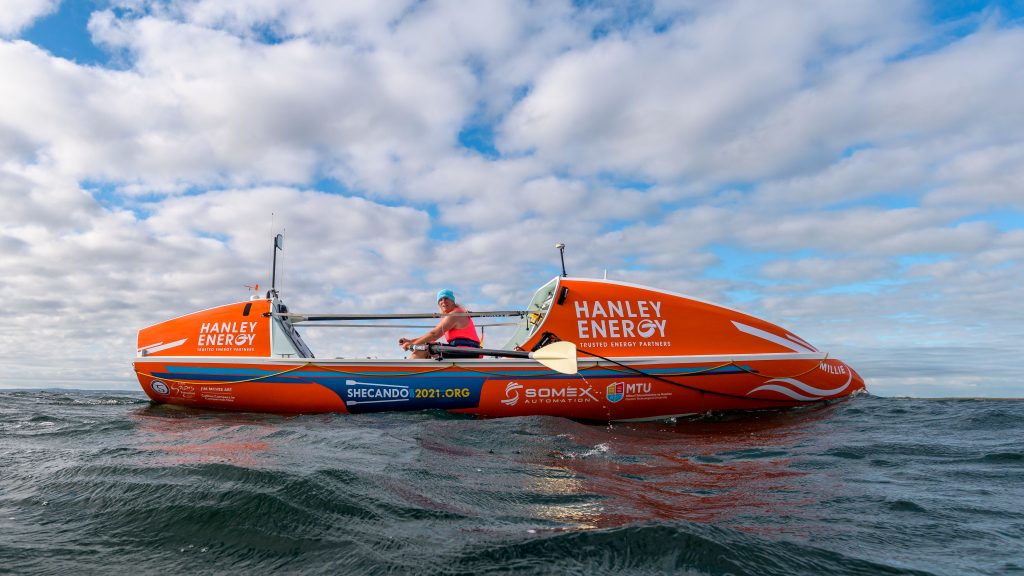 SHECANDO2021 Boat branding
