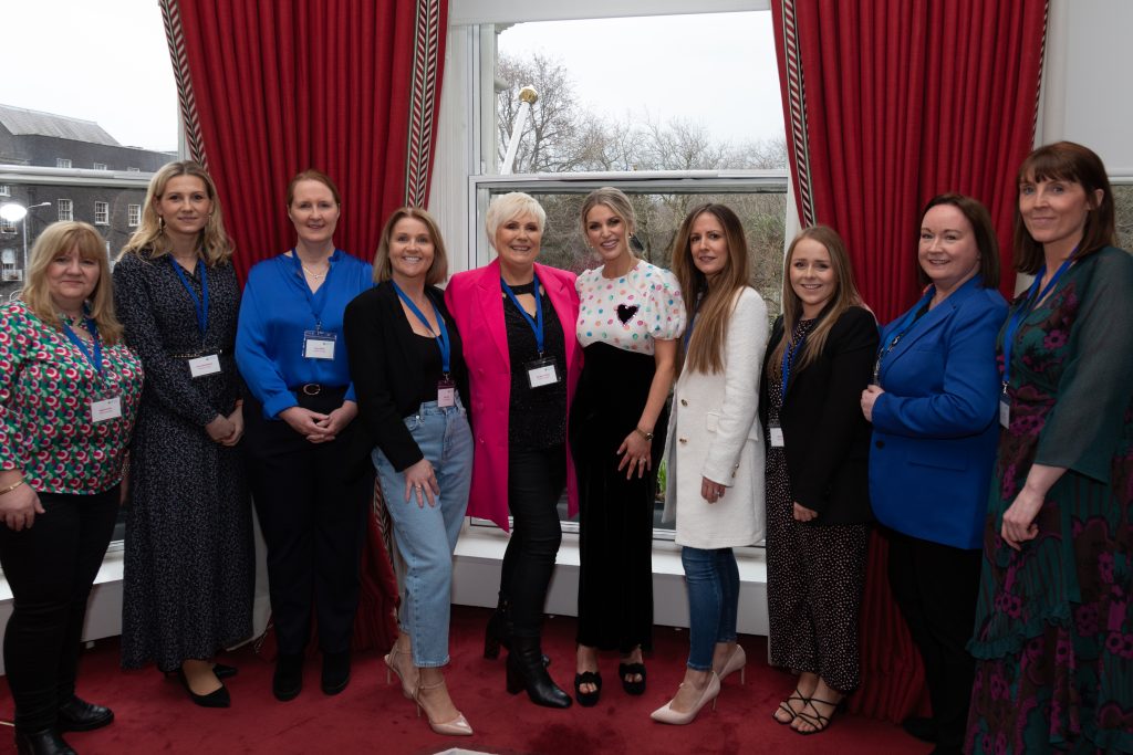 Hanley Energy attendees at Executive Institute International Women's Day lunch with Amy Huberman